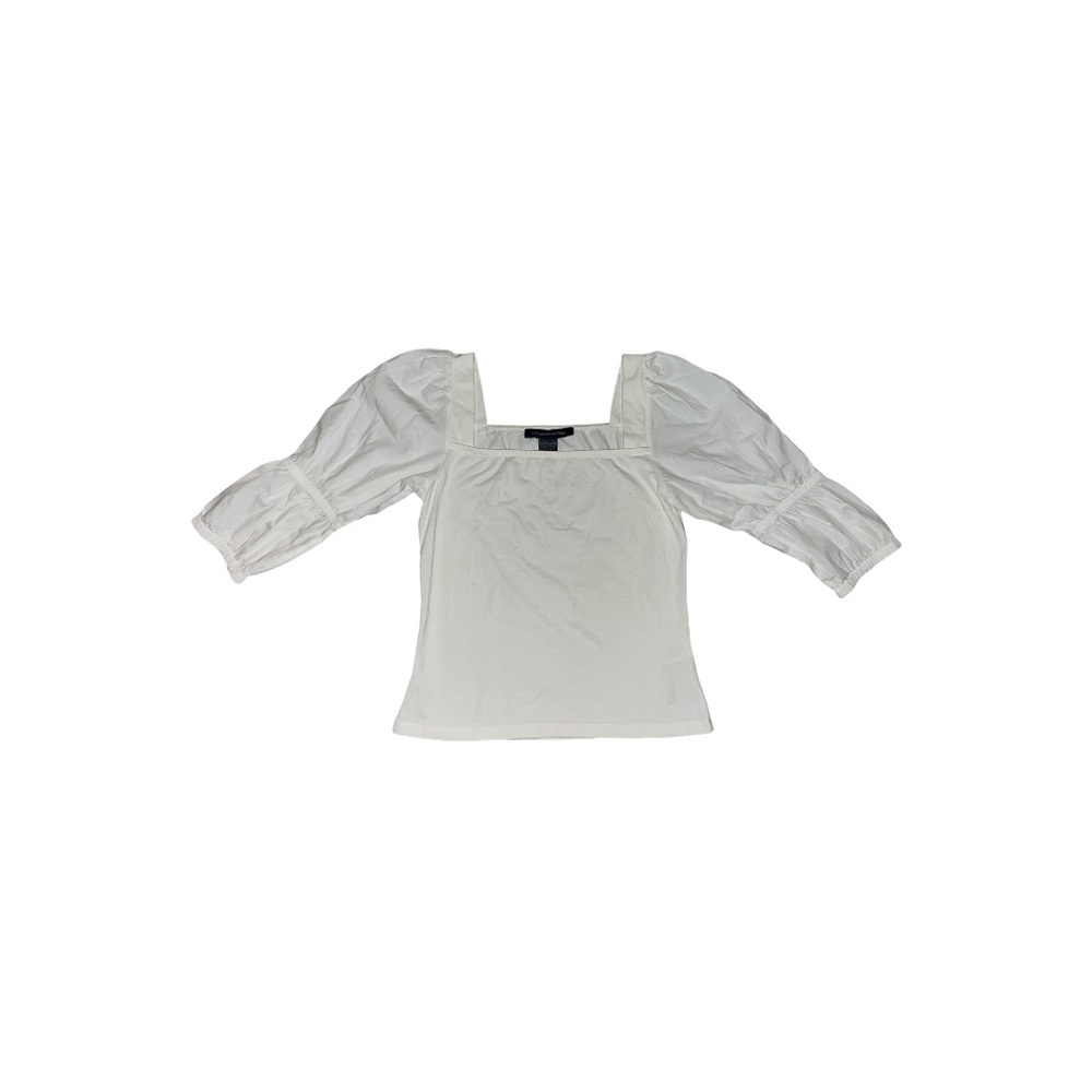 French Connection, size 4, white, brand new, never worn but no tag, cute blouse